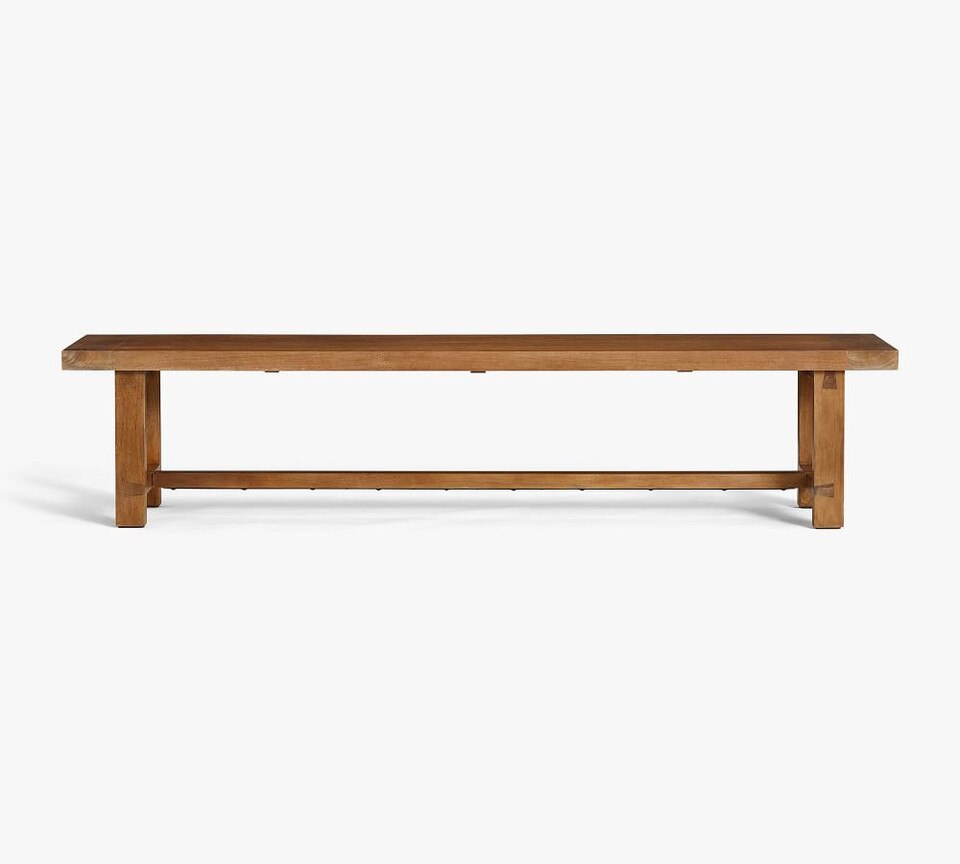 Reed Dining Bench Pottery Barn Australia
